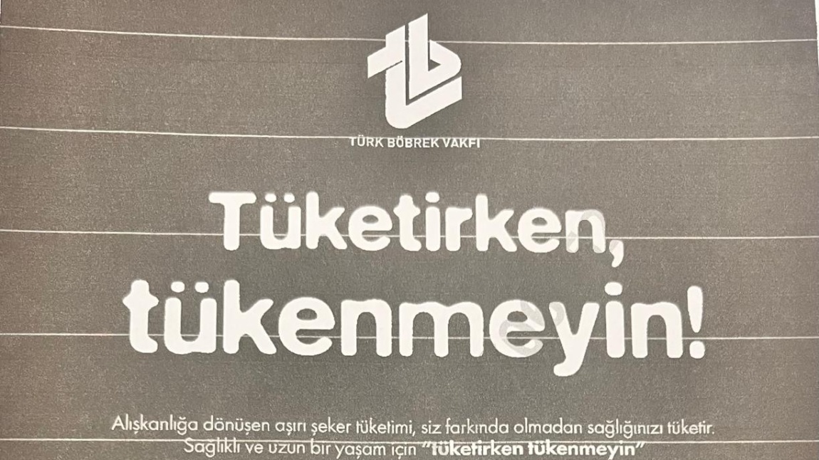 Dünya Şeker Tüketimine Dikkat Haftası